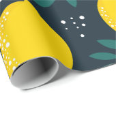 Lemon Geschenkpapier (Rolleneckpunkt)