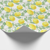 Lemon Geschenkpapier (Ecke)