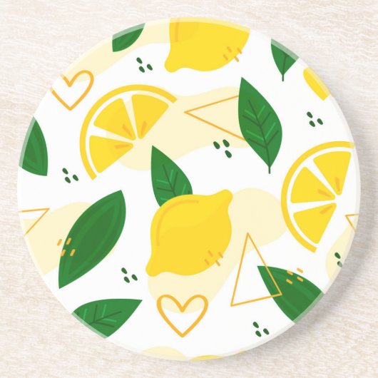 Lemon Getränkeuntersetzer (Vorne)