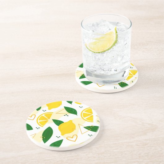 Lemon Getränkeuntersetzer (Seite)