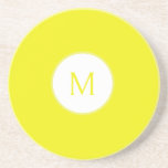 Lemon Getränkeuntersetzer<br><div class="desc">Lemonfarbener Untersetzer</div>