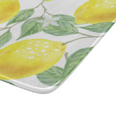 Lemon-Glas-Schneidplatte Schneidebrett (Ecke)