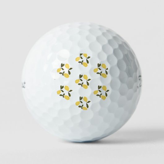 Lemon Golfball (Vorderseite)