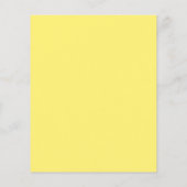 Lemon Graduation Party Elegant Simple (Rückseite)