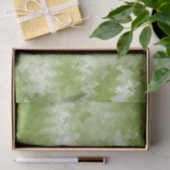 Lemon Green Crystal Pattern Seidenpapier (Geschenk)