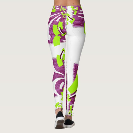 Lemon Green Leggings (Rückseite)