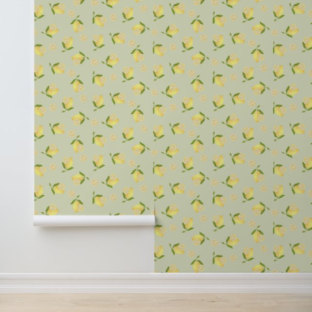Lemon Green Tapete (Anwendung)