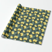 Lemon Greenery Gift Wrap Wrapping Paper Geschenkpapier (Ungerollt)