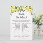 Lemon Greenery Gold würde eher Bridal Spiel (Stehend Vorderseite)