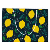 Lemon Große Geschenktüte (Rückseite)
