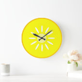 Lemon Große Wanduhr (Zuhause)