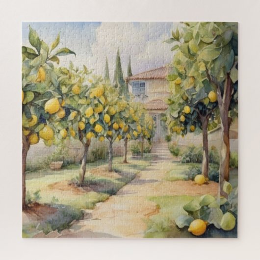 Lemon Grove Elegante Puzzle (Vertikal)