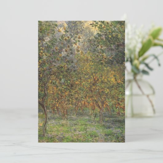 Lemon Grove in Bordighera von Claude Monet (Stehend Vorderseite)