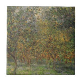 Lemon Grove in Bordighera von Claude Monet Fliese (Vorderseite)