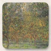 Lemon Grove in Bordighera von Claude Monet Getränkeuntersetzer (Vorderseite)