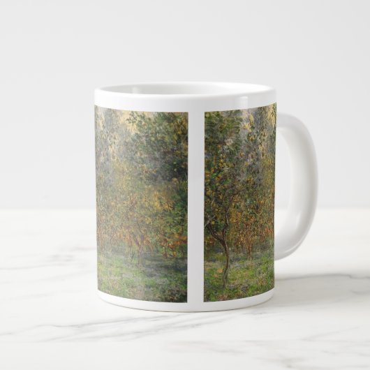 Lemon Grove in Bordighera von Claude Monet Jumbo-Tasse (Vorderseite Rechts)
