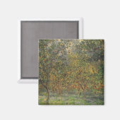 Lemon Grove in Bordighera von Claude Monet Magnet (Vorderseite/Rückseite)