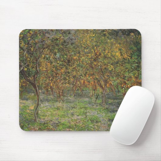 Lemon Grove in Bordighera von Claude Monet Mousepad (Mit Mouse)