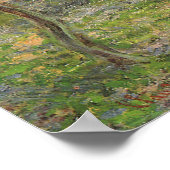 Lemon Grove in Bordighera von Claude Monet Poster (Ecke)