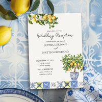 Lemon Grove Italienisch Inspiriert Hochzeitsempfan