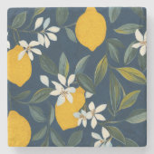 Lemon Grove Mediterranean Stone Untersetzer (Vorderseite)