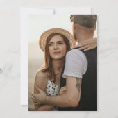 Lemon Grove | Moderne Hochzeit von Gelb und Grün Einladung (Rückseite)