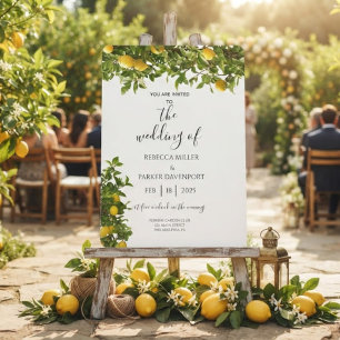Lemon Grove Romance Einladung zur Hochzeit