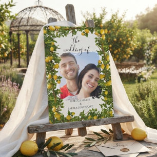 Lemon Grove Romance Einladung zur Hochzeit