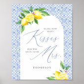 Lemon Guess Wie viele Kisses für den Bald zu Mrs. Poster (Vorne)