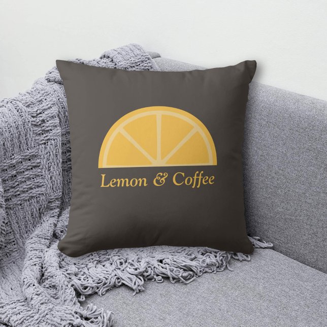 Lemon Half Slice Kissen (Lemon Half-Slice Pillow)