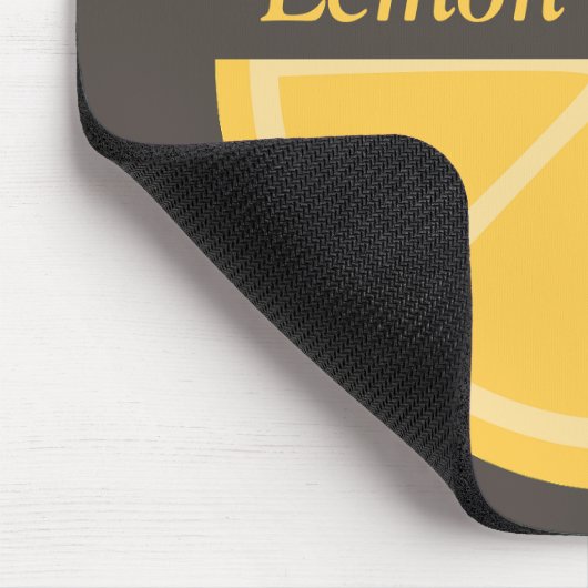 Lemon Half Slice Mousepad (Ecke)