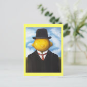 Lemon Head Postkarte (Stehend Vorderseite)