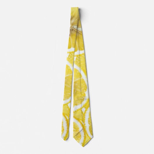 Lemon Hintergrund Krawatte (Rückseite)