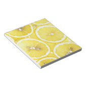 Lemon Hintergrund Notizblock (angewinkelt)
