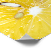 Lemon Hintergrund Poster (Ecke)