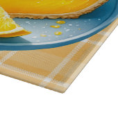 Lemon Ice Box Pie Recia Schneidebrett (Ecke)