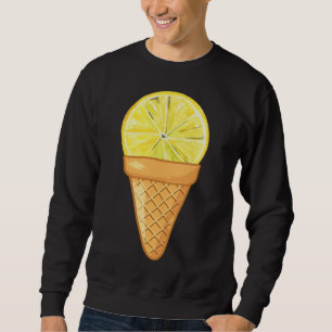 LEMON ICE CREAM - FRUCHTFRUCH UND ICE CREAM COLLEC SWEATSHIRT
