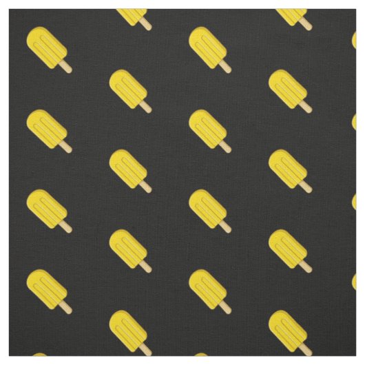 Lemon Ice Cream Stick Muster Stoff (Muster)