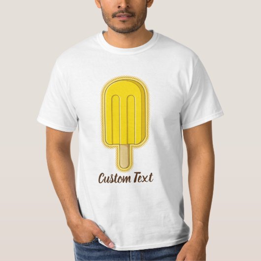 Lemon Ice Cream Stick T-Shirt (Vorderseite)