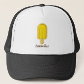 Lemon Ice Cream Stick Truckerkappe (Vorderseite)