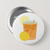 Lemon Iced Tea Button (Vorne & Hinten)