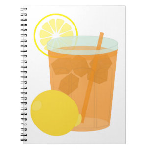 Lemon Iced Tea Notizblock