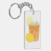 Lemon Iced Tea Schlüsselanhänger (Vorderseite links)