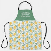 Lemon Ihre Meinung ist nicht Teil der Rezept-Schür Schürze (Vorderseite)
