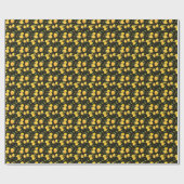 Lemon Illustration: Handgemalt Nahtloses Muster. Geschenkpapier (Flach)