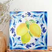 Lemon im mediterranen Küstenstil Fliese