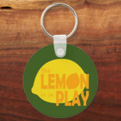 Lemon im Play-Schlüsselanhänger Schlüsselanhänger (Rückseite)