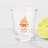 Lemon Juice Bar Shot Glass Schnapsglas (Vorderseite)