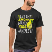 Lemon Juice Boss Ließ den Lemonade Stand Boss Hand T-Shirt (Vorderseite)