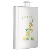 Lemon Juice Cool Drink Flasche Frische Pasta mache Flachmann (Rechts)
